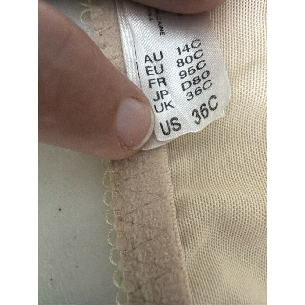 Wacoal Women's 36C La Femme Contour Underwire T-Shirt Bra 853117 Beige - Picture 12 of 16